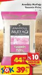 ANADOLU MUTFAĞI YASEMİN PİRİNÇ 1 KG